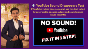 🔊 YouTube Sound Disappears Test