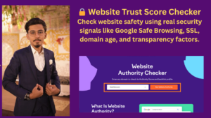๐ Website Trust Score Checker