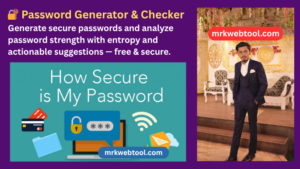 🔐 Password Generator & Checker