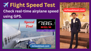 ✈️ Flight Speed Test 