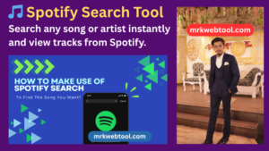 🎵 Spotify Search Tool 