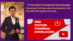 🎬 YouTube Thumbnail Downloader