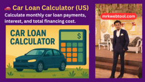 🚗 Car Loan Calculator (US)