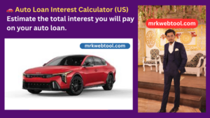 🚗 Auto Loan Interest Calculator (US) 