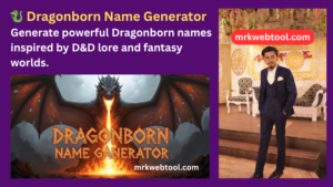🐉 Dragonborn Name Generator
