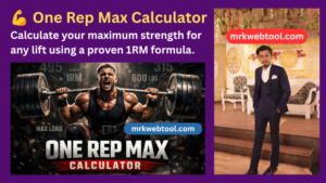 💪 One Rep Max Calculator