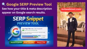 🔍 Google SERP Preview Tool
