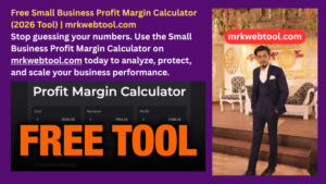 Free Small Business Profit Margin Calculator (2026 Tool) | mrkwebtool.com