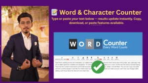 ๐ Word & Character Counter