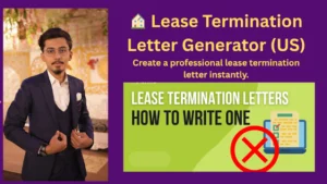 ๐ Lease Termination Letter Generator (US)