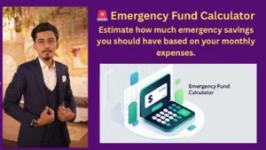 ๐จ Emergency Fund Calculator