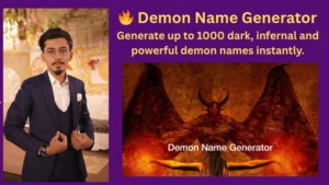 ๐ฅ Demon Name Generator