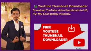 🎬 YouTube Thumbnail Downloader