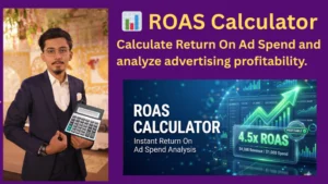 ๐ ROAS Calculator