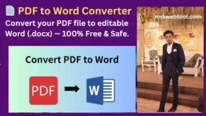 📄 PDF to Word Converter
