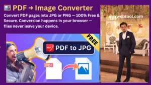 ๐ผ๏ธ PDF โ Image Converter